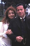 Sarah Bernhardt (Maria de Medeiros) & Sherlock Holmes (Joaquim de Almeida)