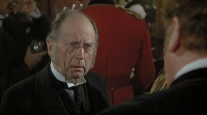 James Bree as a Barrister in movie Without a Clue (1988)