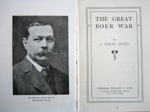 Frontispiece with Conan Doyle photo from the Thomas Nelson & Sons unpublished edition [1]
