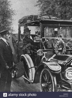 Arthur Conan Doyle during The Prince Henry Tour (july 1911)