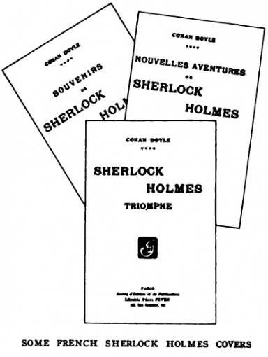 SOME FRENCH SHERLOCK HOLMES COVERS