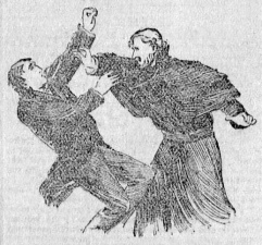 Fight between Drebber and Hope (29 november 1890)