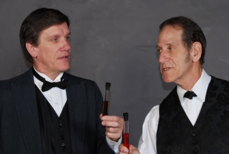 Dr. Watson (Tad Howington) and Sherlock Holmes (Arnold Richie)