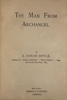 The Man from Archangel title page