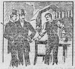 Stamford & Watson meeting Sherlock Holmes (18 october 1890)