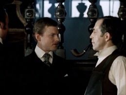 Dr. Watson and Sherlock Holmes