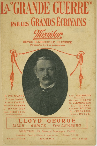 La "Grande Guerre" par les Grands Écrivains (20 august 1916, p. 510)
