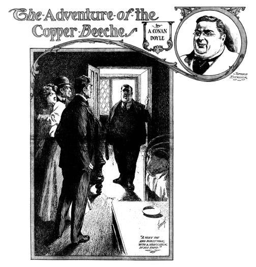 "Jephro Rucastle." "A very fat and burly man, with a heavy stick in his hand."