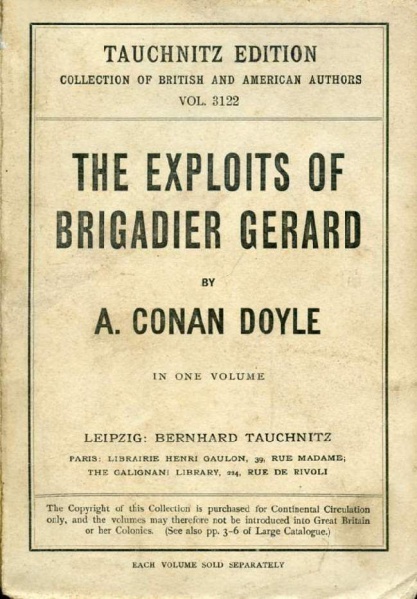 File:Bernhard-tauchnitz-1896-03-the-exploits-of-brigadier-gerard.jpg