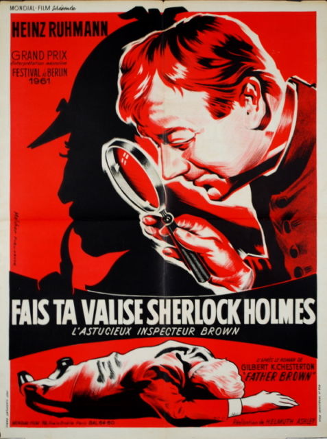 Fais ta valise Sherlock Holmes (poster France)