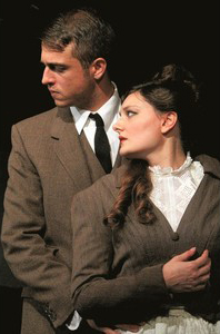 Sir Henry Baskerville (Michael Leopold & Beryl Stapleton (Sophie Toyer)