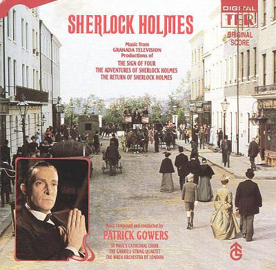 Music of the Granada series Sherlock Holmes released on CD
