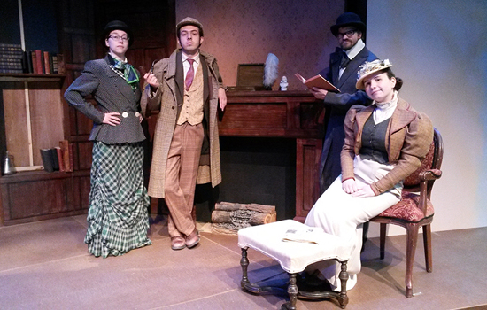 From left to right : Nicole Shay, Zachary Bridgett, Nic Shaw and Kelsey Lindhorst.