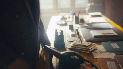 Letters on Dr. Watson's desk.
