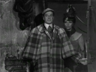 Jacques François as Sherlock Holmes in Une aventure de Sherlock Holmes (1967)