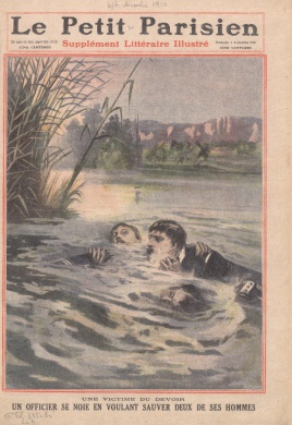 Le Ravin de la digue de l'homme bleu 2/4 (4 september 1910)