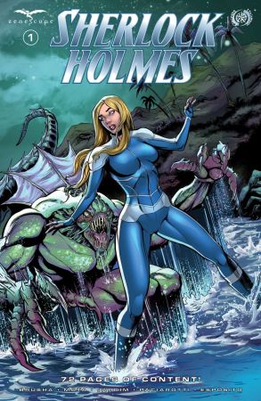 Sherlock Holmes (Zenescope Entertainment, 20 september 2023) cover #1c