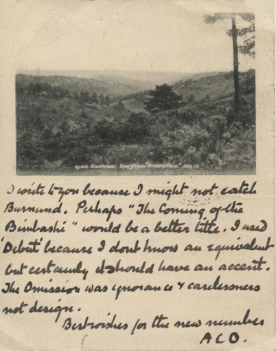 Letter about Bimbashi Joyce (1897-1900)