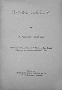 Beyond the City title page