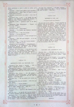 En lisant Sherlock Holmes in Les Belles Chansons de France (february 1923, p. 64)