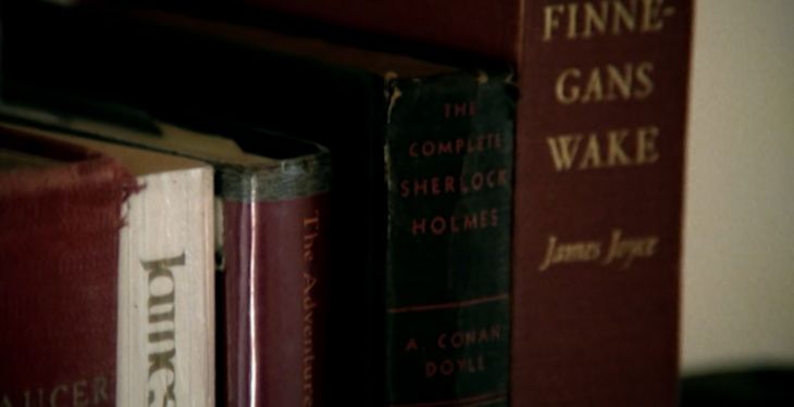 Screenshot of John Lennon's clip of "(Just Like) Starting Over" (October 1980).