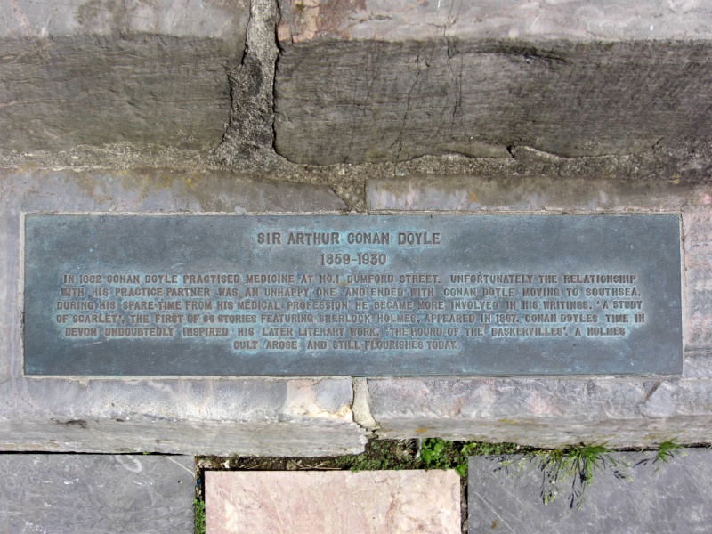 File:Plaque-arthur-conan-doyle-93-durnford-street-plymouth.jpg