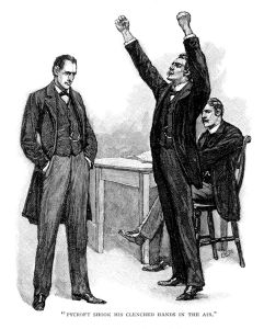 Pycroft shook his clenched hands in the air.