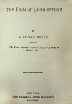 The Firm of Girdlestone title page (1902)