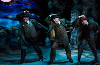 Mark McGrinder, Dr. Watson (Jamie Williams) and Cowboy Heir (Adrian Shepherd)