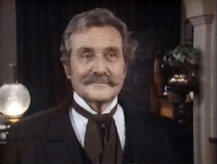 Patrick Macnee as Dr. Watson in Sherlock Holmes and the Leading Lady (1991)