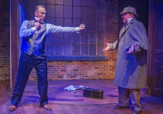 Frank Merrick (Joe Dempsey) and Dr. Watson (Joe Foust)