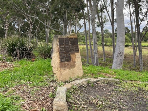 Remembrance Path #63 with Branford Bryan Angell plaque not far from where he is buried.