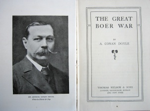 Frontispiece with Conan Doyle photo.