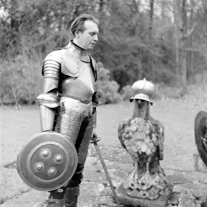 Adrian in armour (march 1948).