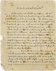 Original manuscript (page 1)