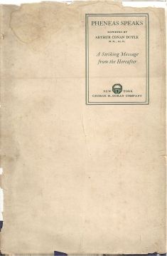 Pheneas Speaks (1927) dustjacket