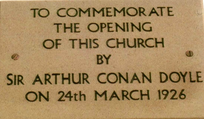 File:Plaque-arthur-conan-doyle-worthing-spiritualist-church-grafton-road-worthing.jpg