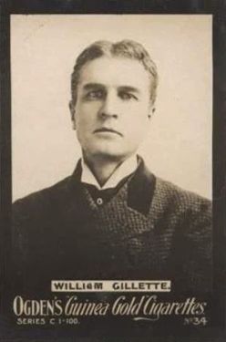 William Gillette (Ogden's Guinea Gold Cigarettes Series C No. 34)