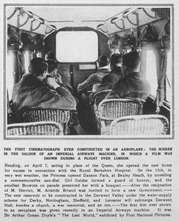 Article in The London Illustrated News (18 april 1925, p. 31).