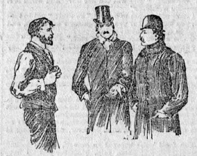 John Rance answering to Holmes and Watson (25 october 1890)