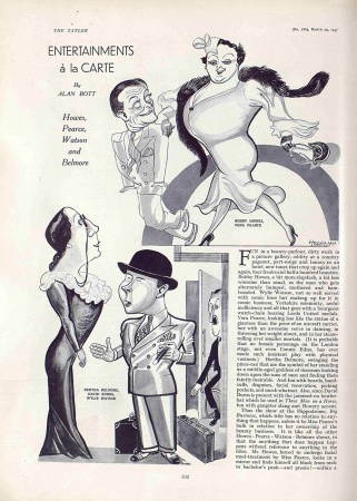 Review in The Tatler (24 april 1937, p. 532)