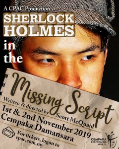 Sherlock Holmes in the Missing Script (1 nov 2019)