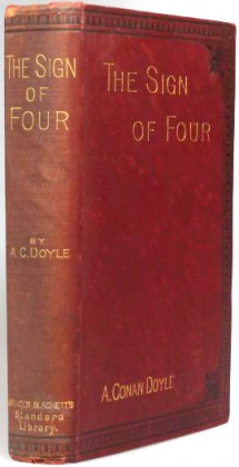 The Sign of Four spine (1890)