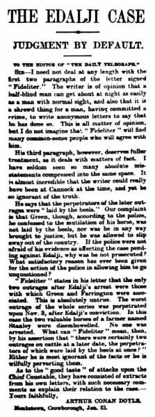 File:The-daily-telegraph-1907-01-25-p12-the-edalji-case-judgment-by-default-acd-letter.jpg