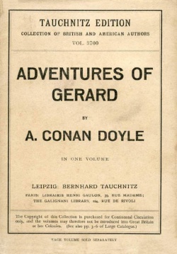 Adventures of Gerard No. 3700 (1903)