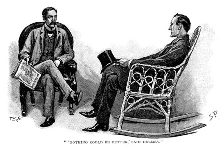 'Nothing could be better,' said Holmes.