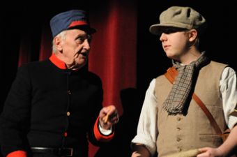 David Pile as Station Porter and Tim Harris as James