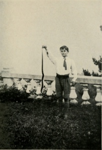 Denis with a Black Snake at Medlow Bath (p. 264)