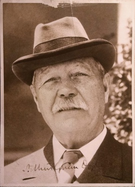 Arthur Conan Doyle in Utah, USA (1923).