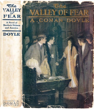 The Valley of Fear dustjacket (1915)